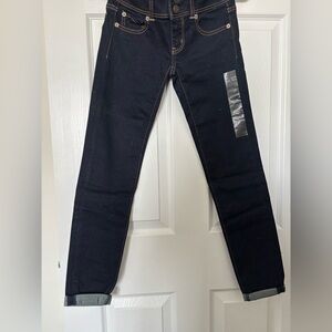 American Eagle Outfitters Dark Blue Stretch Jeans